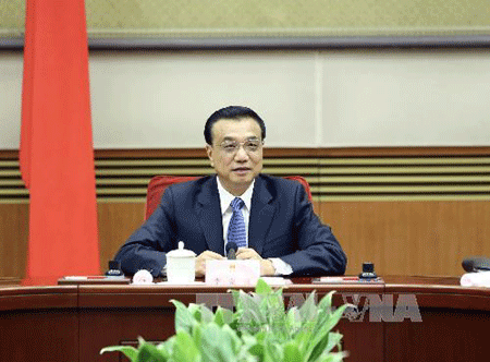 Ông Lý Khắc Cường trấn an lo ngại về kinh tế Trung Quốc - 1 Thủ tướng Trung Quốc Lý Khắc Cường (ảnh: THX-TTXVN)