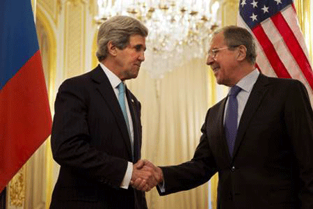 Giữa lúc căng thẳng, Ngoại trưởng Mỹ bất ngờ tới Nga - 1 Ngoại trưởng Mỹ John Kerry có thể sẽ có cuộc gặp với Ngoại trưởng Nga Sergei Lavrov vào tuần tới
