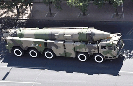 Trung Quốc phủ nhận vai trò can thiệp - 3 Tên lửa đạn đạo chống Hạm Đông Phong-21D Trung Quốc