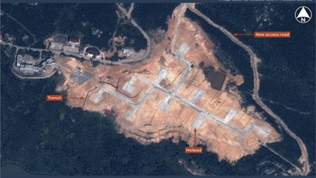 Lộ ảnh Trung Quốc xây sân bay quân sự gần đảo Senkaku - 1 Lộ ảnh Trung Quốc xây sân bay quân sự gần đảo Senkaku