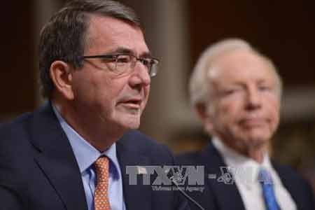Tân bộ trưởng Quốc phòng Mỹ thề đánh bại IS - 1 Bộ trưởng Quốc phòng Mỹ Ashton Carter (Ảnh: AFP/TTXVN)
