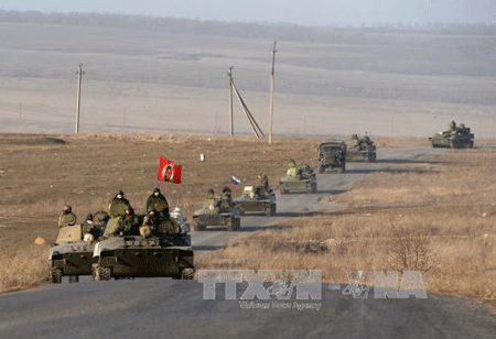 Lực lượng ly khai Ukraine đã rút vũ khí