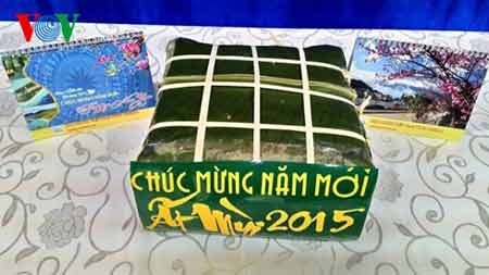 Náo nức không khí đón Tết của người Việt ở Odessa - 3 Chiếc bánh chưng may mắn