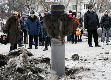 Bệnh viện ở Donetsk dính đạn pháo trong lúc diễn ra cuộc gặp 4 bên - 1 Ảnh minh họa (Nguồn: nbcnews)