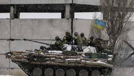 Quân đội Ukraina rút lui khỏi Debaltsevo ngày 18/2