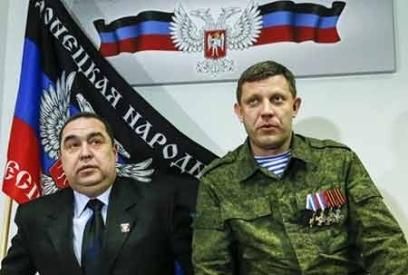Lãnh đạo LPR lại "thách đấu tay bo" với Tổng thống Ukraine - 2 Hai nhà lãnh đạo 2 nước cộng hòa ly khai DPR và LPR