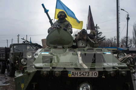 Lực lượng ly khai muốn quân Ukraine bị vây hãm ra đầu hàng - 1 Lực lượng ly khai muốn quân Ukraine bị vây hãm ra đầu hàng
