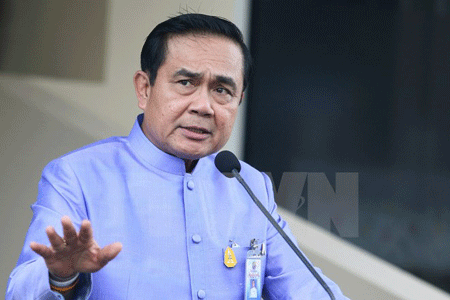 Thủ tướng Thái Lan không loại trừ khả năng lại xảy ra đảo chính - 1 Thủ tướng Thái Lan Prayuth Chan-ocha (Nguồn: THX/TTXVN)