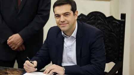 Tân Thủ tướng Hy Lạp Alexis Tsipras
