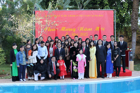 Cộng đồng người Việt tại Ma rốc tưng bừng đón Xuân Ất Mùi 2015 - 4 Cộng đồng người Việt tại Ma rốc tưng bừng đón Xuân Ất Mùi 2015