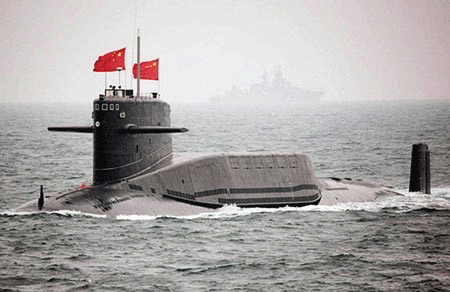 "Trung Quốc không thể tự do tung hoành ở biển Đông" - 1 Tàu ngầm tấn công Type 094 của Hải quân Quân Giải phóng Nhân dân Trung Quốc