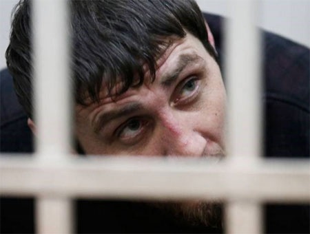 Nghi can Dadaev nêu động cơ sát hại thủ lĩnh đối lập Nga Nemtsov - 1 Zaur Dadaev (Nguồn: independent.co.uk)
