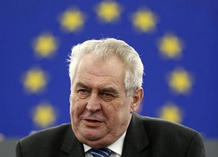 Tổng thống Czech hủy quyết định dự lễ duyệt binh ở Nga - 1 Tổng thống Cộng hòa Czech Milos Zeman