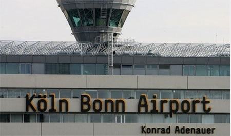 Đức: Máy bay của hãng Germanwings bị đe dọa đánh bom - 1 Sân bay Cologne-Bonn. (Nguồn:
