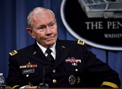 Tổng tham mưu trưởng Mỹ đích thân xin lỗi gia đình tử sĩ - 1 Tướng Martin Dempsey, Chủ tịch Hội đồng Tham mưu trưởng Liên quân Mỹ