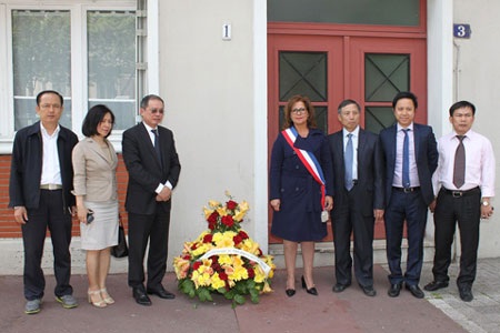 Theo dấu chân Bác trên đất Pháp - 3 Đại sứ Việt Nam tại Pháp Nguyễn Ngọc Sơn phát biểu