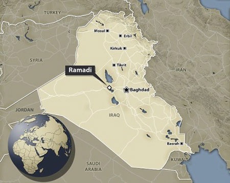 Ramadi thất thủ phơi bày lỗ hổng chiến lược của Mỹ - 2 Ramadi là cửa ngõ vào Baghdad
