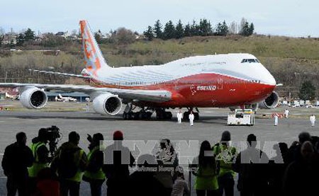 Máy bay Boeing 747-8. (Ảnh:
