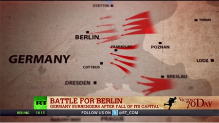 [Video] Hào hùng Trận chiến Berlin buộc Phátxít Đức phải đầu hàng