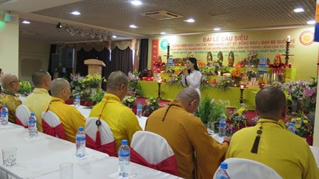 Ca khúc Lạy Phật Quan âm cất lên đầy cảm xúc trong Đại lễ Cầu siêu anh linh các liệt sỹ