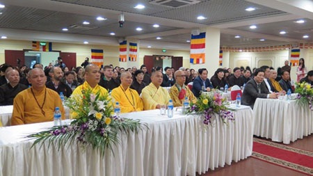 Các vị Chư tăng lần đầu tiên sang LB Nga trong Đại lễ cầu siêu