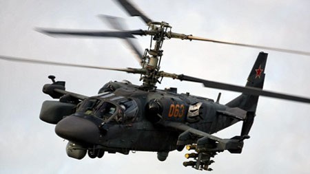 Nga bắt đầu xuất khẩu trực thăng Ka-52 Alligator - 1 Trực thăng tấn công Ka-52 Alligator.