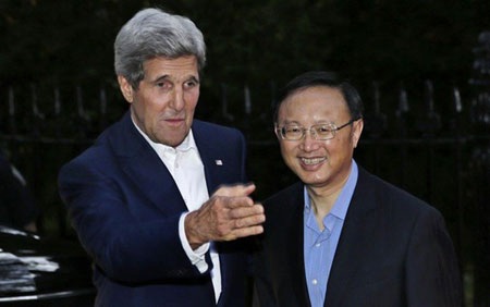 Nhiều bất đồng chờ đối thoại Mỹ - Trung - 1 Ngoại trưởng Mỹ John Kerry (