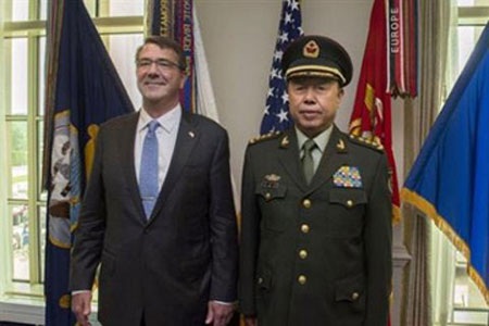 Thoả thuận quân sự Mỹ - Trung có lợi cho Washington - 1 Thượng tướng TQ Phạm Trường Long (