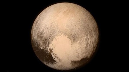 Tàu vũ trụ NASA đi vào lịch sử khi bay tới Diêm vương tinh - 1 Hình ảnh mới nhất về Diêm Vương tinh được tàu New Horizon chụp trước khi bay qua. (Ảnh: