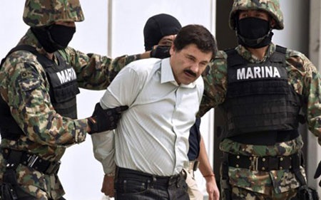 Trùm ma túy Mexico vượt ngục như phim Mỹ - 1 Tên trùm ma túy Joaquin Guzman (