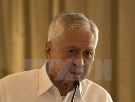 Philippines điều trần lần 2 về Biển Đông tại tòa án Liên hợp quốc - 1 Ngoại trưởng Philippines Albert del Rosario. (Nguồn: