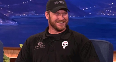 Vết thương khó lành - 1 Chris Kyle trong một chương trình phỏng vấn.