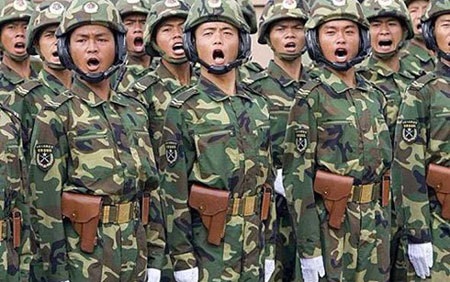 Lính Trung Quốc. (Ảnh: