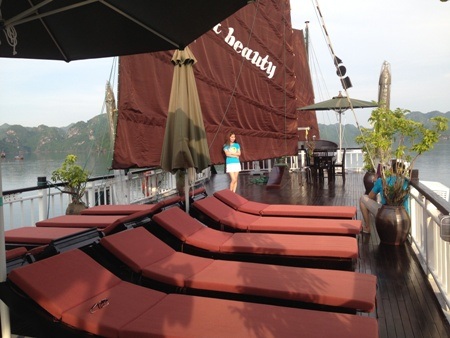 The Viet beauty Cruise sẽ mang đến không gian riêng lý tưởng cho các cặp tình nhân.