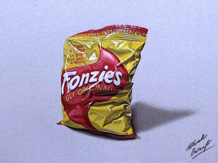 Kinh ngạc trước những bức tranh vẽ đẹp như thật - 5 Đình Kiên