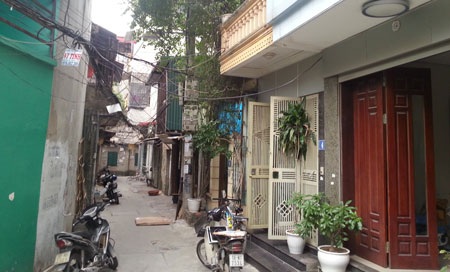 88/92 hộ gia đình khu tập thể Trường Trung học KT&NV chưa được cấp sổ đỏ.