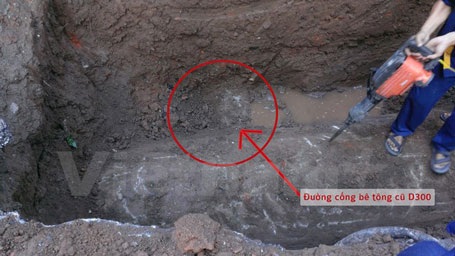Hà Nội: Đã xác định được điểm tắc nước thải tại khu 146 Quán Thánh - 1 Hà Nội: Đã xác định được điểm tắc nước thải tại khu 146 Quán Thánh