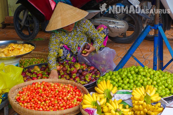 Hình ảnh Việt Nam đẹp “choáng ngợp” trong mắt nhà báo nước ngoài (P1) - 16 Bạn có thể mua những loại quả tươi, ngon ngọt ở mọi góc phố.