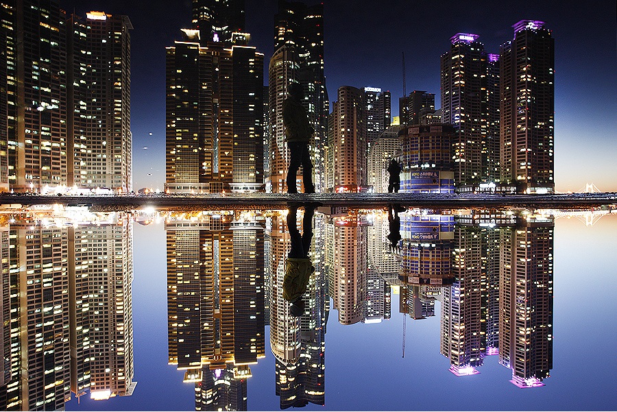 “Hòn đảo ngoài hành tinh” Dongbaekseom, Busan, Hàn Quốc.
