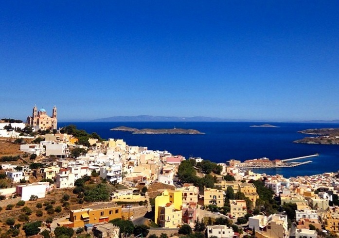 Màu xanh Aegean ở Hy Lạp