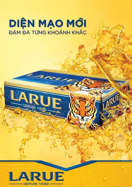 Đánh dấu sự vươn mình của thương hiệu quốc tế lâu đời - 2 Larue diện mạo mới vẫn giữ vững hương vị đồng nhất hảo hạng.
