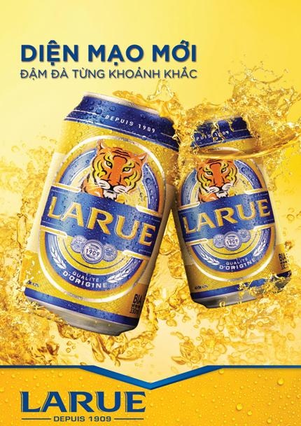 Đánh dấu sự vươn mình của thương hiệu quốc tế lâu đời - 3 Larue diện mạo mới vẫn giữ vững hương vị đồng nhất hảo hạng.