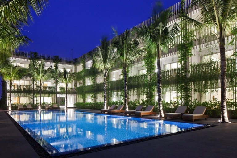 Công trình Nhà Hội Nghị với thiết kế tre đương đại