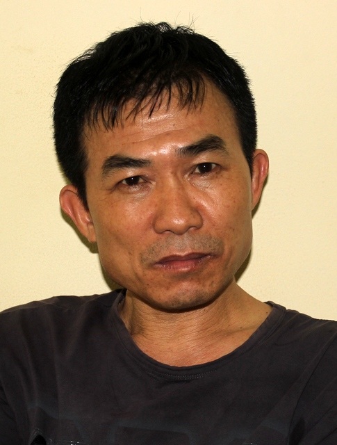 Đối tượng Hùng bị bắt giữ sau quá trình chống đối, chạy trốn