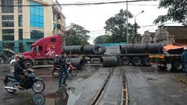 Cảng Hoàng Diệu - nơi xảy ra việc xếp hàng quá tải.