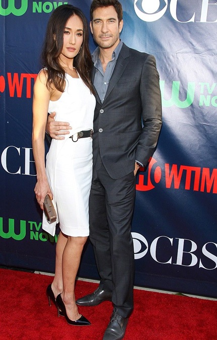 Maggie Q đang hò hẹn với người hơn 18 tuổi - 1 Maggie Q đang hò hẹn với đồng nghiệp Dylan McDermott, hơn cô 18 tuổi.