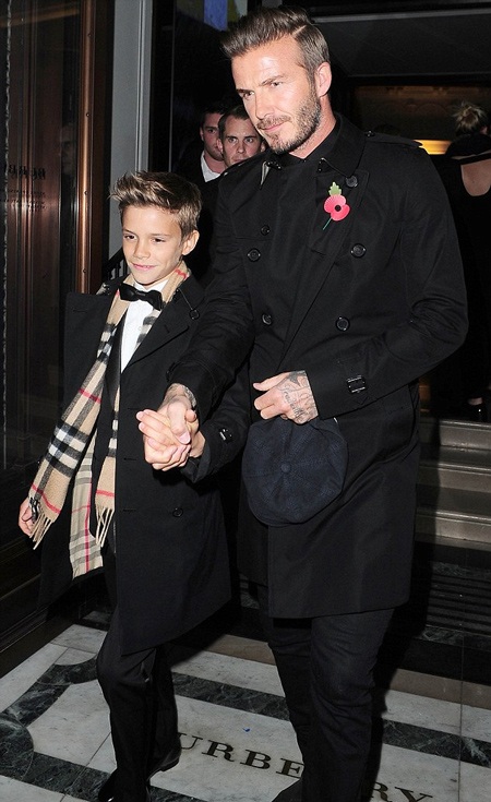 Con trai của Beckham được mời làm người mẫu của Burberry | Báo Dân trí