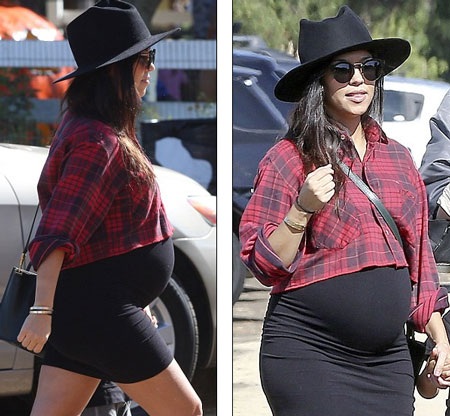 Kourtney đang mang bầu đứa con thứ ba.