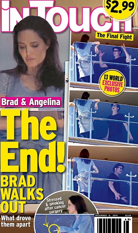 Lộ ảnh Angelina Jolie và Brad Pitt cãi lộn - 1 Lộ ảnh Angelina Jolie và Brad Pitt cãi lộn