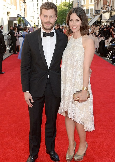 Jamie và vợ, một ca sĩ người Anh. Cặp đôi đã kết hôn được 18 tháng và có một cô con gái.